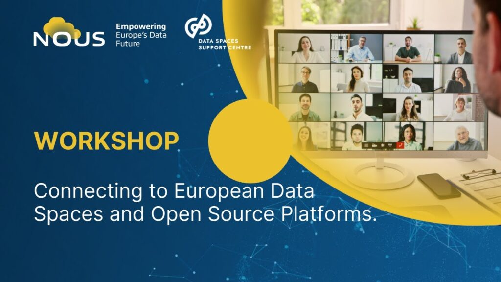 Click image to watch Connecting to European Data Spaces and Open Source Platforms. on youtube
