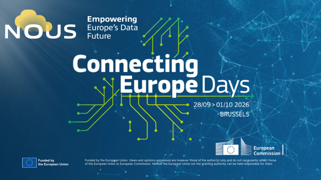 NOUS at Connecting Europe Days 2026